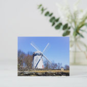 Jamestown windmolen gebouwd in 1789 briefkaart (Staand voorkant)