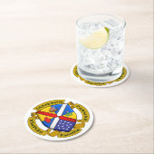 JamFam Coster Ronde Kartonnen Onderzetter (Insitu)