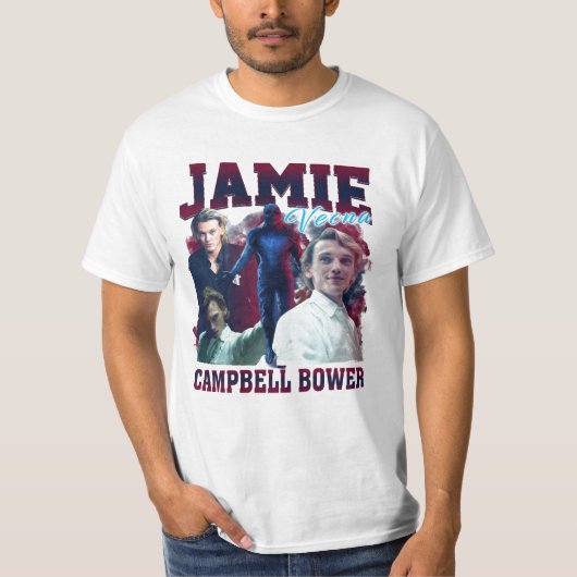 Jamie Campbell Bower T-shirt (Voorkant)