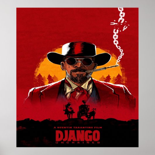Jamie Django Foxx Poster (Voorkant)