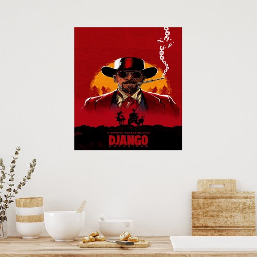 Jamie Django Foxx Poster (Keuken)