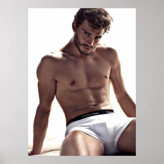 Jamie Dornan Shirtless Poster (Voorkant)
