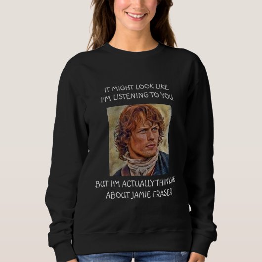 Jamie Fraser trui, Outlander cadeaus Trui (Voorkant)