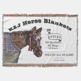 Jamie k&j Blanket voegt schilderij toe Deken