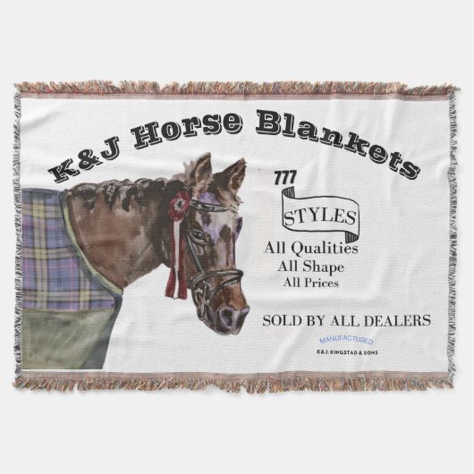 Jamie k&j Blanket voegt schilderij toe Deken (Voorkant)