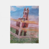 Jamie lieve vriendin fleece deken (Voorkant)