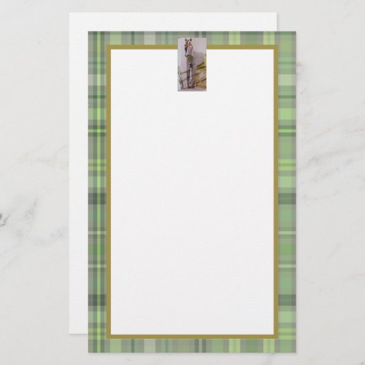 Jamie & Penelope de ezel Briefpapier (Voorkant / Achterkant)