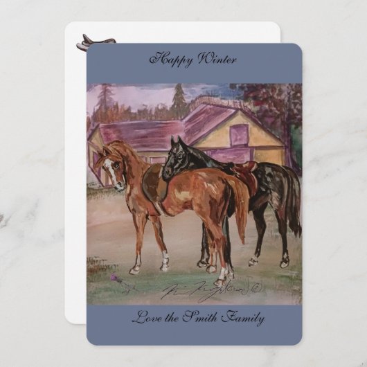 jamie & poppy stable (Voorkant / Achterkant)