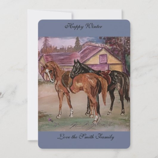 jamie & poppy stable (Voorkant)