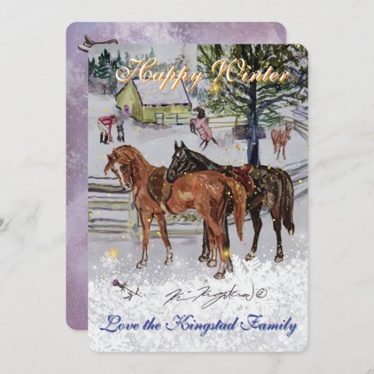 jamie & poppy stable (Voorkant / Achterkant)