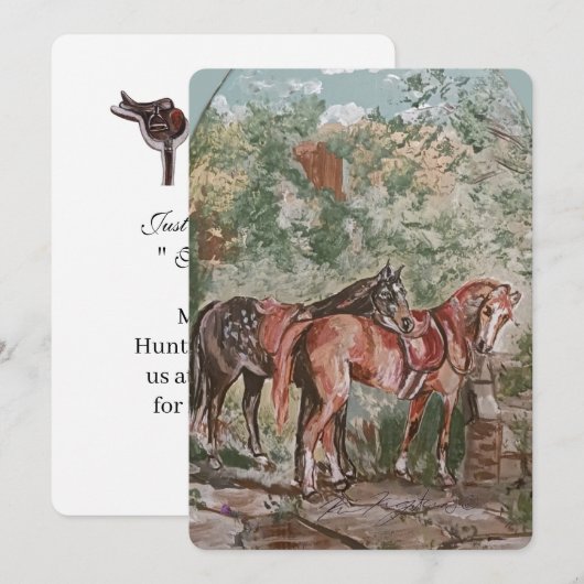 jamie & poppy tartan hunt (Voorkant / Achterkant)