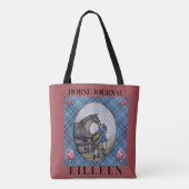 Jamie racehorse mare tote bag (Achterkant)