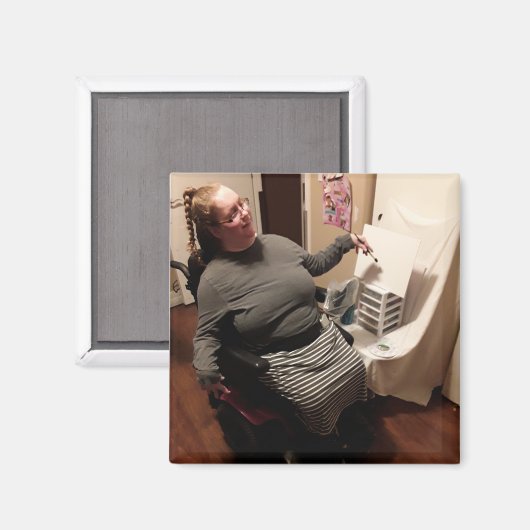 Jamie schildermagneet magneet (Voorkant / Achterkant)