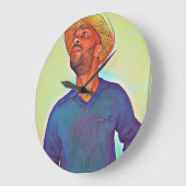 Jamil Value Time: Aangepaste wandklok (Hoek)