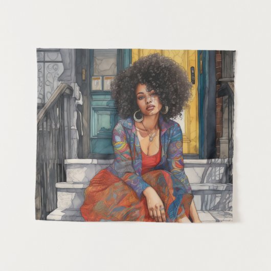 Jamila Wandkleed (Voorkant (horizontaal))