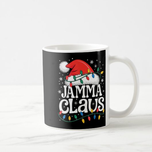 Jamma Claus Funny Xmas Christmas Grandma Holiday S Koffiemok (Rechts)