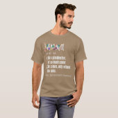 Jamma Definition Mothers Day Birthday gift Grandmo T-shirt (Voorkant volledig)