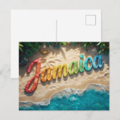 Jammen in Jamaica Briefkaart (Voorkant / Achterkant)