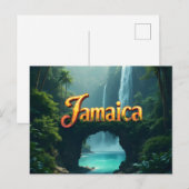 Jammen in Jamaica Briefkaart (Voorkant / Achterkant)