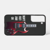 jammen op de beat samsung galaxy hoesje (Achterkant horizontaal)