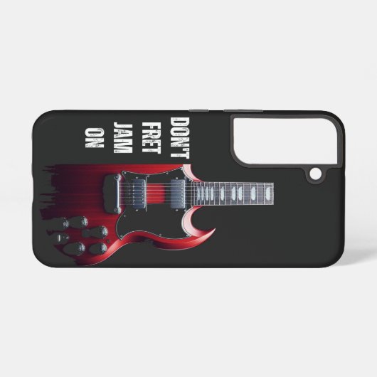  jammen op de beat samsung galaxy hoesje (Achterkant horizontaal)