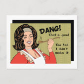 Jammer dat ik het niet zelf heb gemaakt briefkaart (Voorkant)