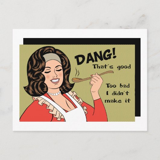 Jammer dat ik het niet zelf heb gemaakt briefkaart (Voorkant)