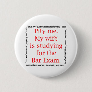 Jammer dat ik...vrouw ronde button 5,7 cm