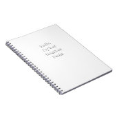 Jammer genoeg heeft mijn dag kinderen nodig notitieboek (Rechterzijde)