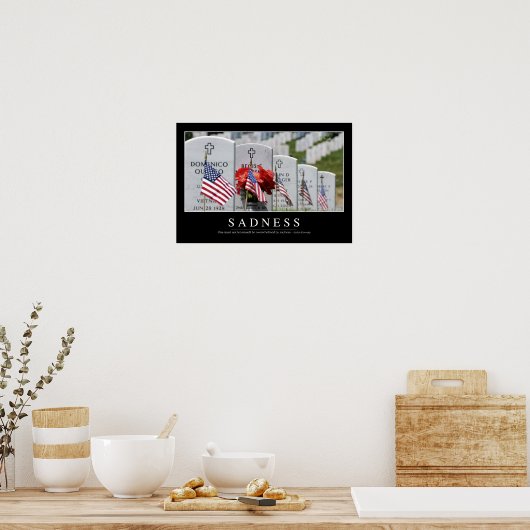 Jammer genoeg: Inspirerend prijsopgave Poster (Keuken)