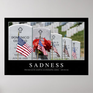 Jammer genoeg: Inspirerend prijsopgave Poster