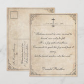 Jammer genoeg is er geen schimmelkaart feestdagenkaart (Voorkant / Achterkant)