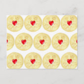 Jammie Dodger Biscuit Briefkaart (Voorkant)