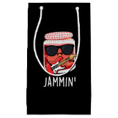 Jammin Funny Rocker Jam Pun Klein Cadeauzakje (Voorkant)