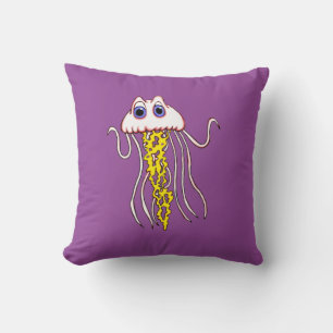 Jammin Jellyfish Square Pillow Kussen