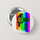 Jammin' Jo Ronde Button 5,7 Cm (Voorkant /achterkant)