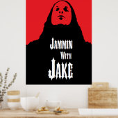 JAMMIN MET JAKE Poster (Keuken)