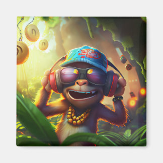 Jammin Monkey Magneet