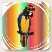 JAMMIN PARROT DRANKJES ONDERZETTER (Voorkant)