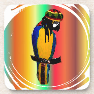 JAMMIN PARROT DRANKJES ONDERZETTER