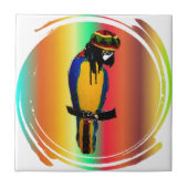 JAMMIN PARROT TEGELTJE (Voorkant)