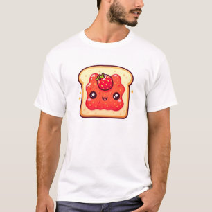 Jammin’ Toast – Kawaii Ontbijt Buddy T-shirt