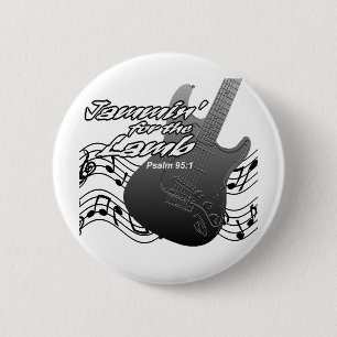 Jammin voor de Lamb Ronde Button 5,7 Cm