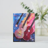 Jamming be Goode Schilderij van Alfred Fox Briefkaart (Staand voorkant)