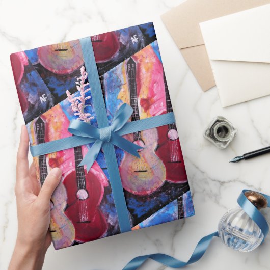 Jamming be Goode Schilderij van Alfred Fox Cadeaupapier (Geschenken)