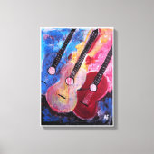 Jamming be Goode Schilderij van Alfred Fox Canvas Afdruk (Voorkant)