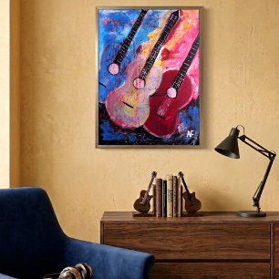 Jamming be Goode Schilderij van Alfred Fox Canvas Afdruk