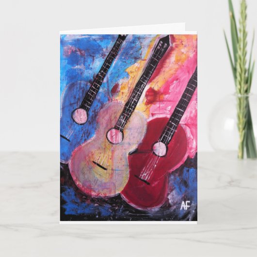 Jamming be Goode Schilderij van Alfred Fox Kaart (Voorkant)