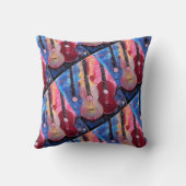 Jamming be Goode Schilderij van Alfred Fox Kussen (Achterkant)