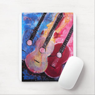 Jamming be Goode Schilderij van Alfred Fox Muismat